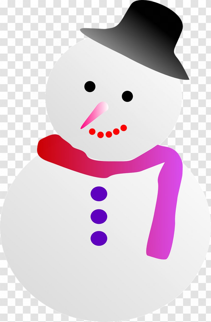 Clip Art Openclipart Image Snowman Free Content - Smile Transparent PNG