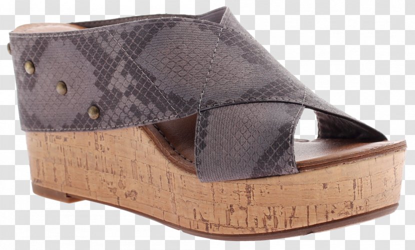 Wedge Sandal Shoe Boot Slide Transparent PNG