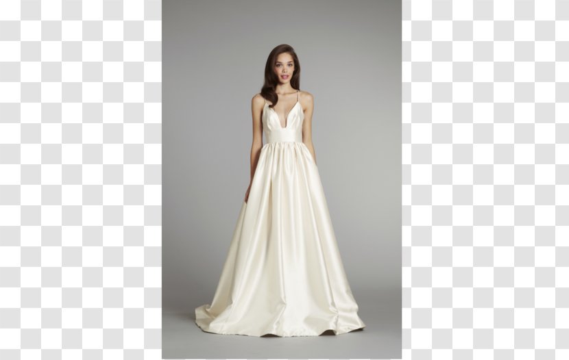 Wedding Dress Gown Neckline Bride - Amsale Aberra Transparent PNG