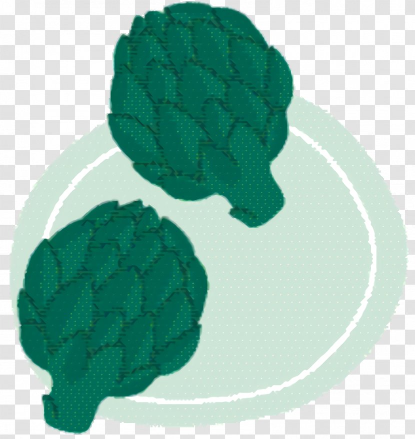 Green Leaf Watercolor - Brain - Plate Food Transparent PNG