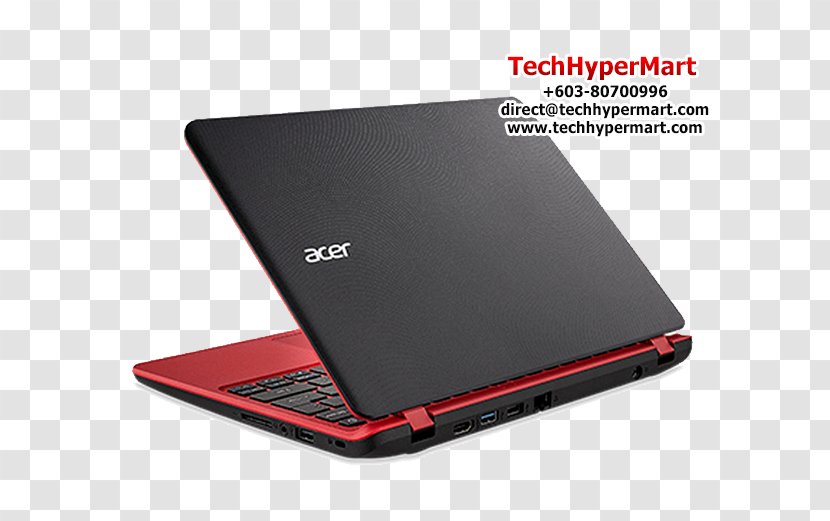 Acer Aspire Notebook Laptop Celeron - Electronic Device Transparent PNG