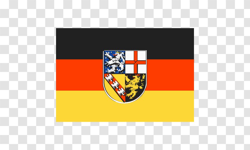 Flag Of Saarland States Germany Fahne Transparent PNG