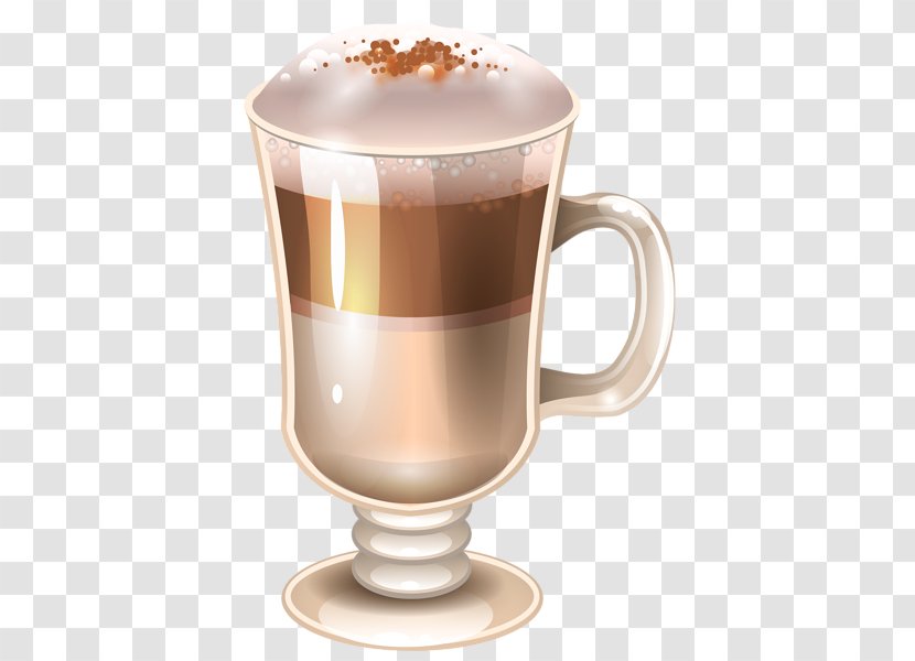 Coffee Milk Cappuccino Cup - Marocchino Transparent PNG