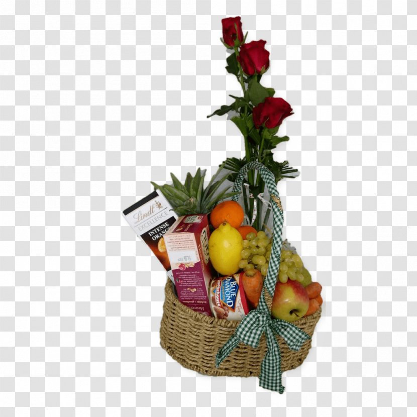 Food Gift Baskets Cut Flowers Floristry - Rose - Fruits Basket Transparent PNG