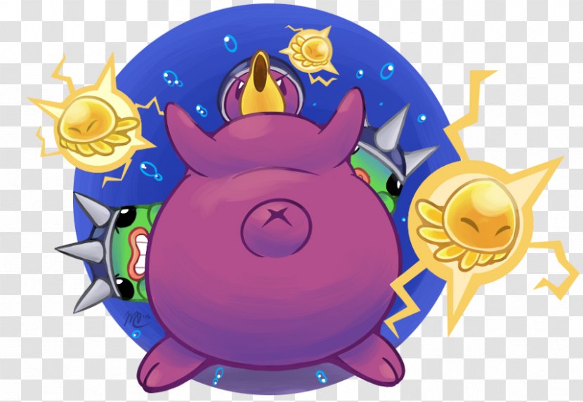Kirby Mass Attack Boss Video Game Fan Art - Digital - Computer Transparent PNG