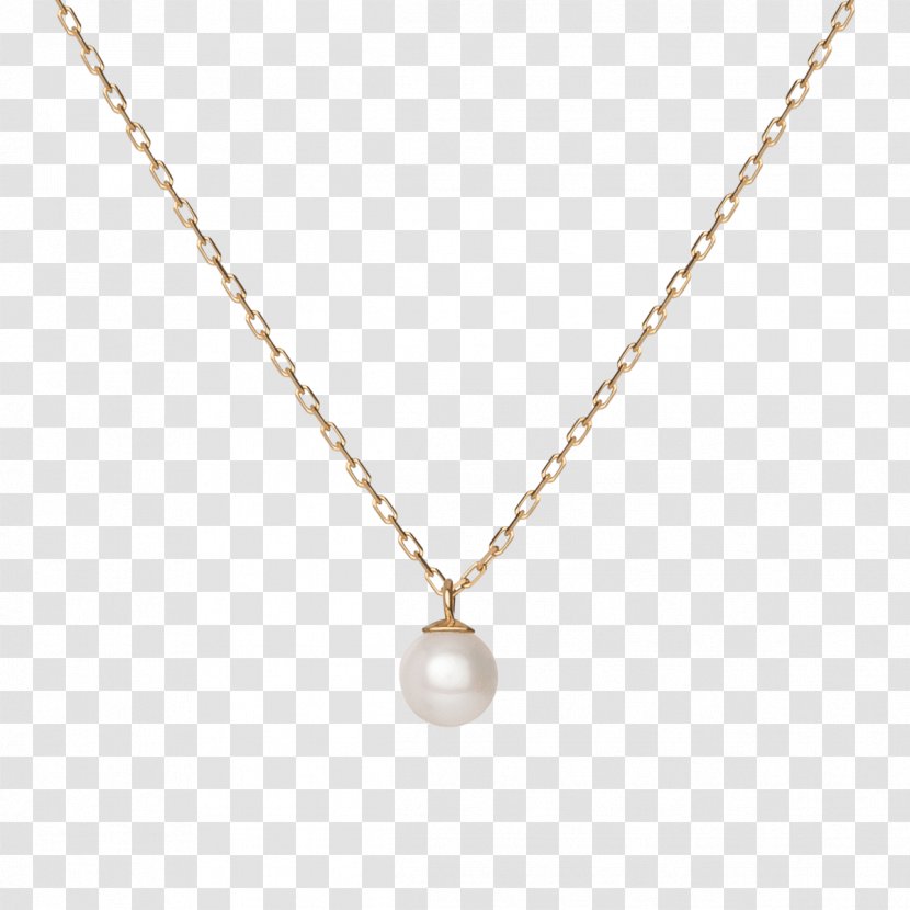 Majorica Pearl Necklace Charms & Pendants Gold - Choker - Chain Transparent PNG