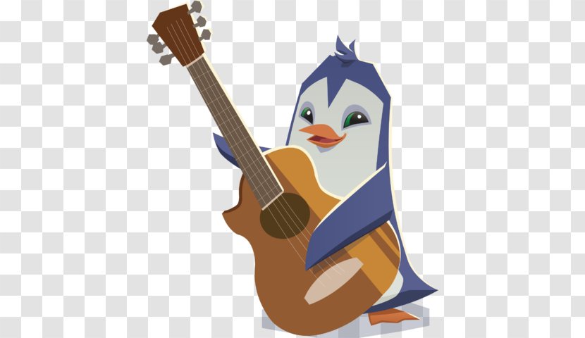 National Geographic Animal Jam Penguin Drawing - Plucked String Instruments Transparent PNG