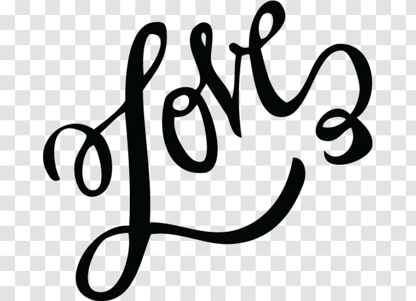 Lettering Calligraphy Drawing Script Typeface - Area - Smile In Love Transparent PNG