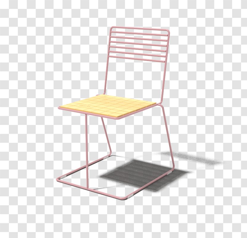 Table Chair Light Orange Furniture - Elegant Transparent PNG