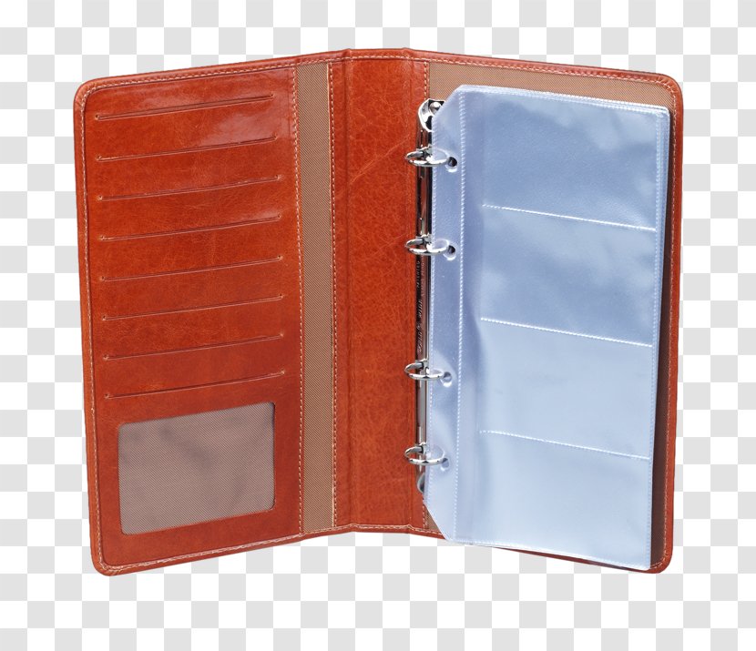 Business Cards Stockbook Wallet - Orange Transparent PNG