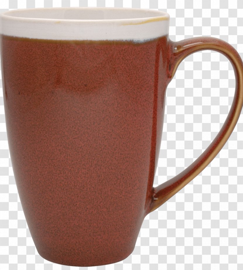 Coffee Cup Ceramic Mug Pottery Brown Transparent PNG