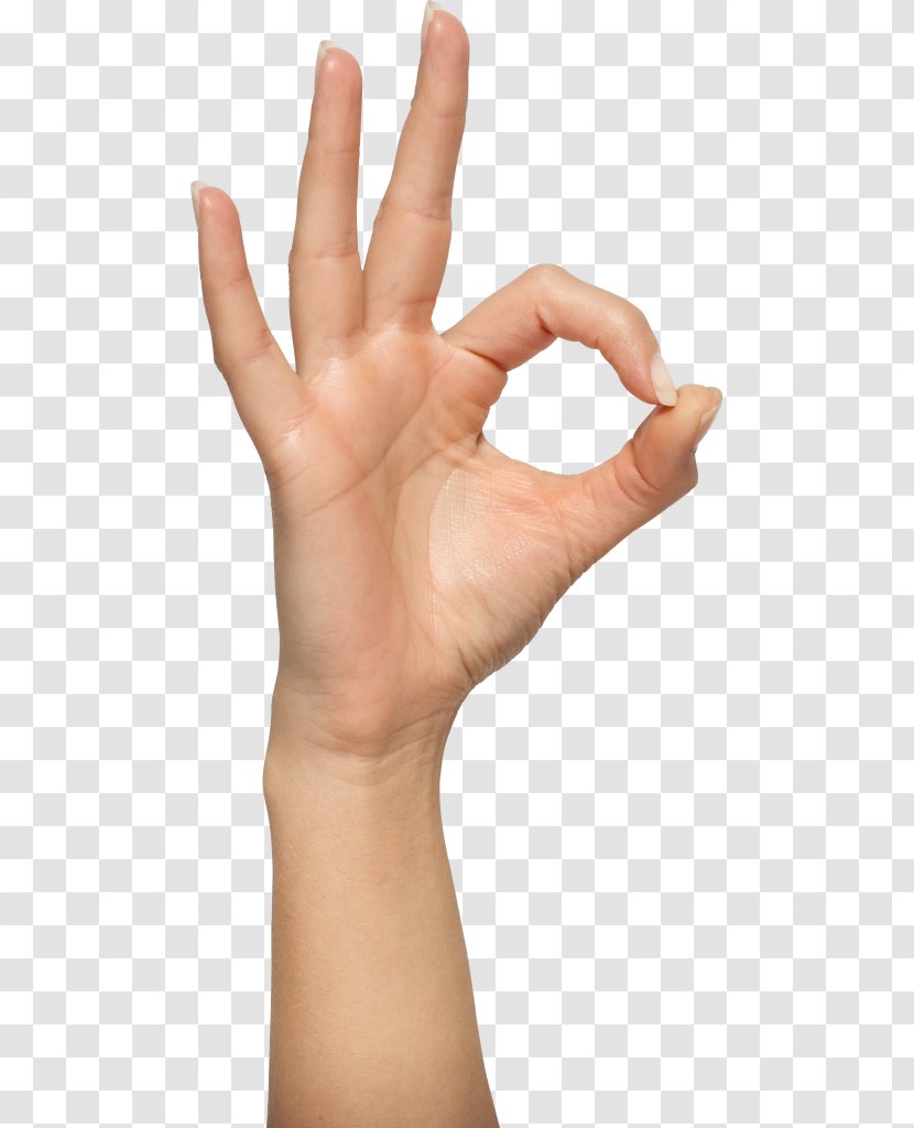 OK Hand Clip Art - Sign Language Transparent PNG