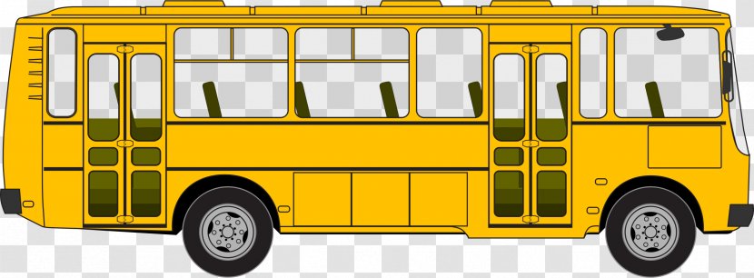School Bus Clip Art Image Openclipart - Transport Transparent PNG