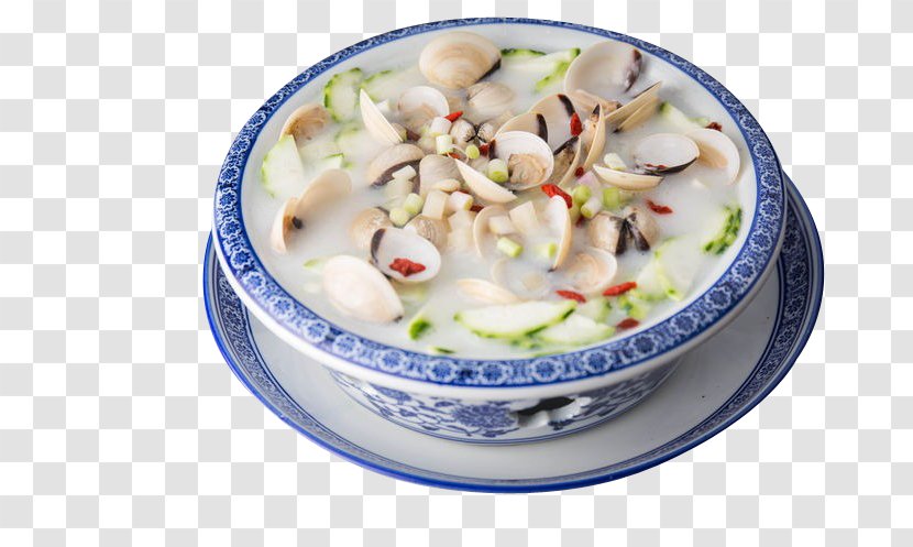 Clam Chowder Dip Congee - Seafood - Porridge Oil White Aberdeen Wins Melon Puree Transparent PNG