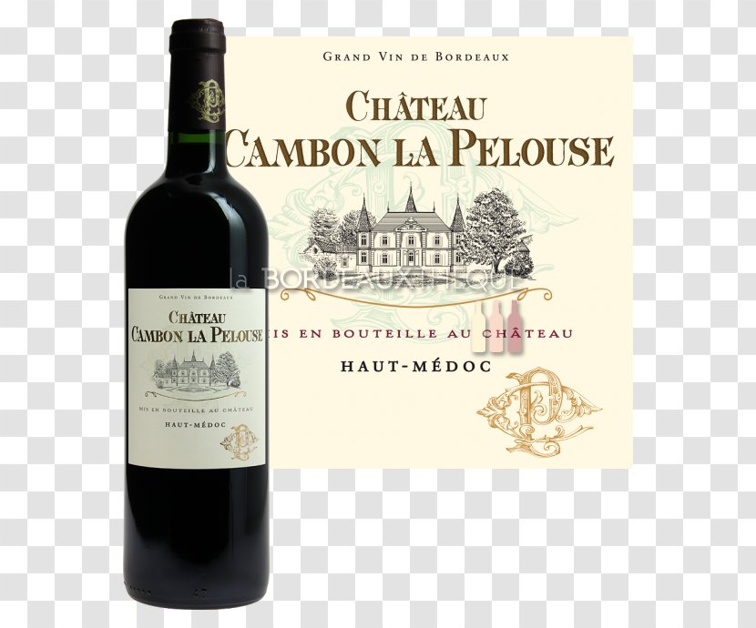 Dessert Wine Haut-Médoc AOC Common Grape Vine Château Cambon La Pelouse - Bordeaux Transparent PNG