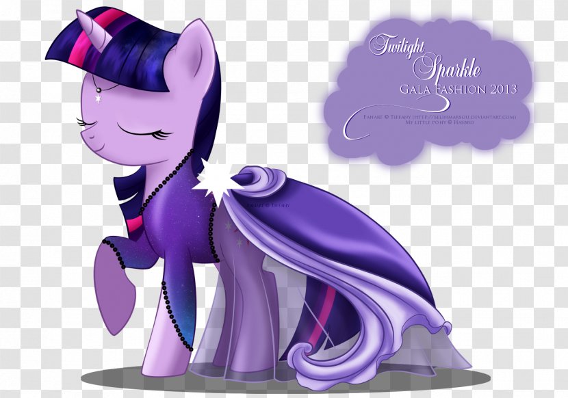 Twilight Sparkle Pony Rarity Rainbow Dash Dress - Silhouette - Gala Transparent PNG