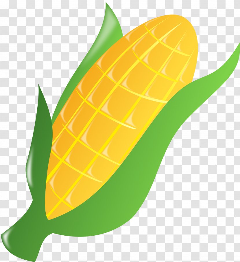 Corn On The Cob Maize Ear Clip Art - Leaf Transparent PNG