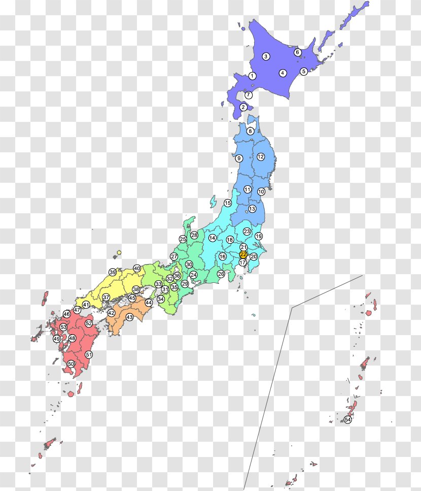 Japan Map Vector Graphics Stock Illustration Royalty-free - Royaltyfree Transparent PNG
