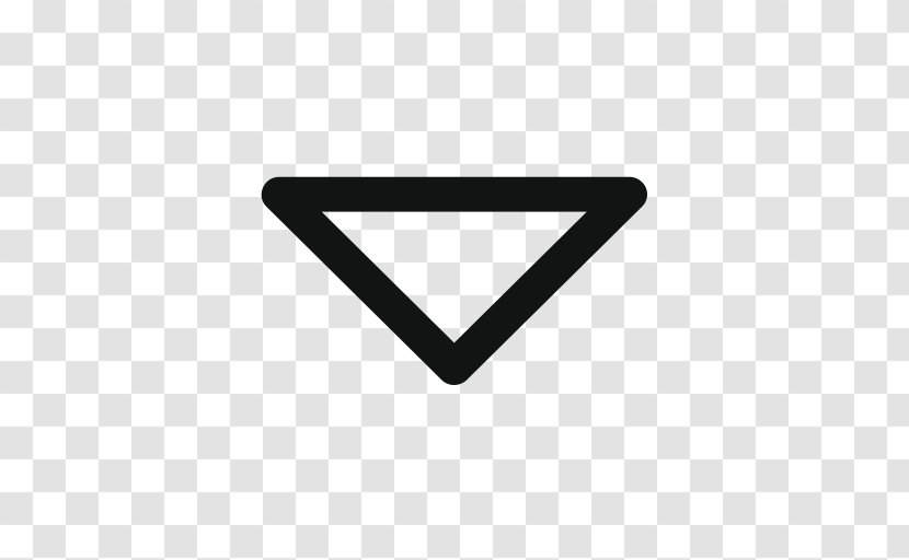 Arrow Symbol - Black - Random Icons Transparent PNG