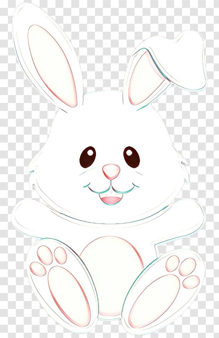 Domestic Rabbit Hare Easter Bunny Whiskers - Rabbits And Hares Transparent PNG