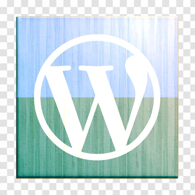 Blog Icon Wordpress - Turquoise - Azure Logo Transparent PNG