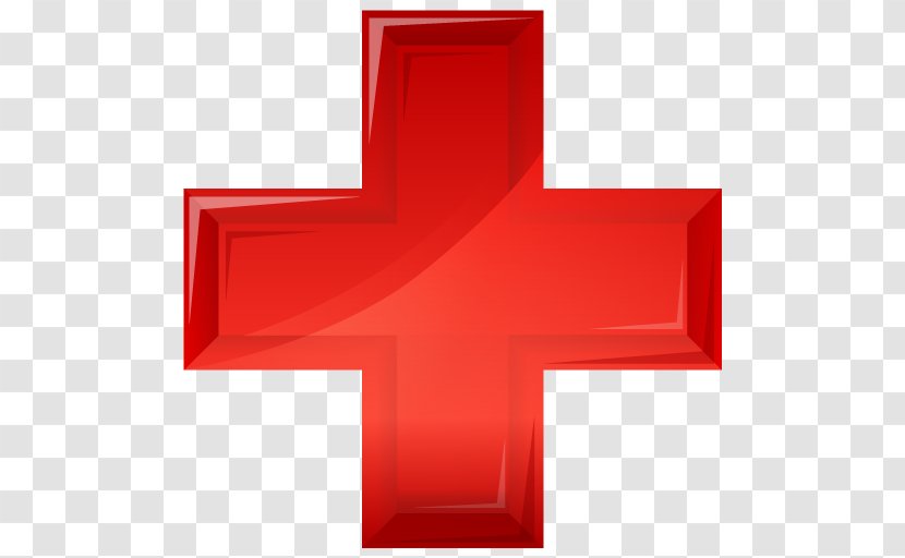 Red Cross Symbol Transparent PNG