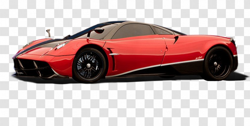 Pagani Huayra Zonda Sports Car Lamborghini - Model - Red Transparent PNG