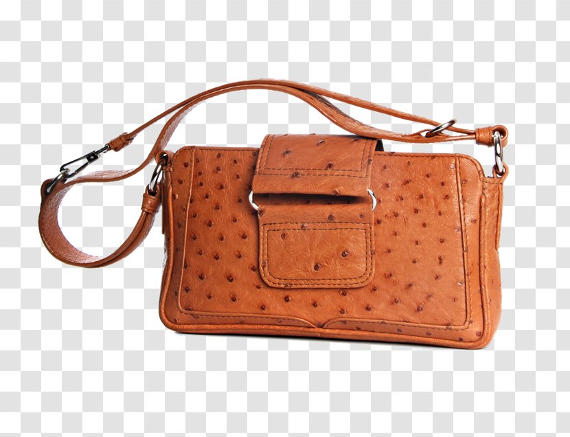 Handbag Leather Brown Caramel Color Strap - Bag Transparent PNG