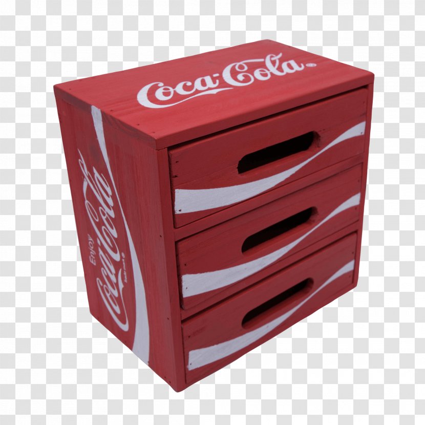Coca-Cola Drawer Desk Box - Gift - Coca Cola Transparent PNG