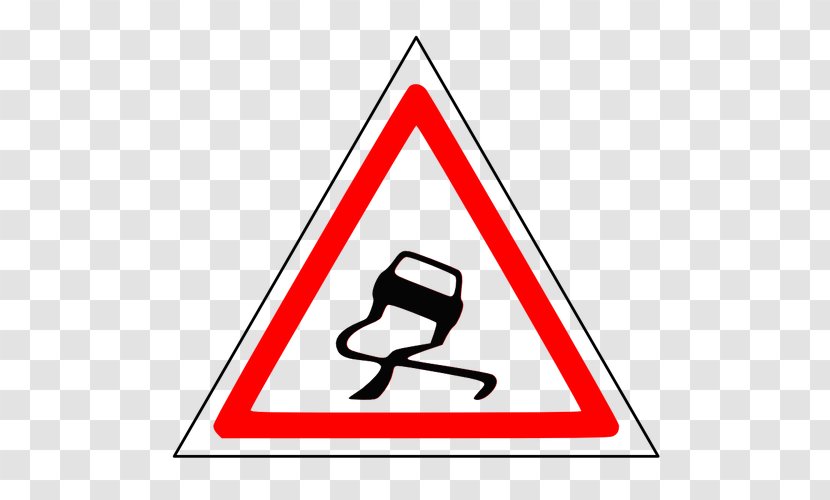 Traffic Sign Warning - Text - Road Transparent PNG
