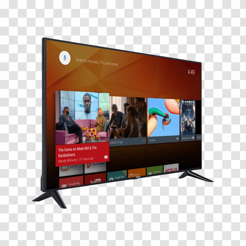 LCD Television Vestel LED-backlit 4K Resolution High-definition - Hd Ready - Tv Smart Transparent PNG