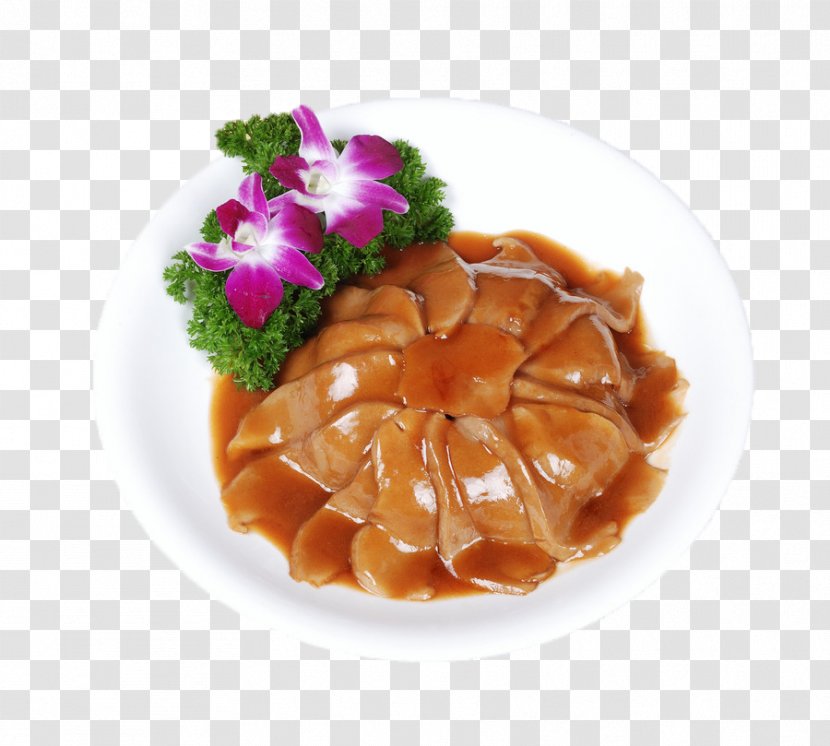 Chinese Cuisine Pleurotus Eryngii Var. Tuoliensis Red Braised Pork Belly Mushroom Nebrodensis - Grapefruit Skin Transparent PNG