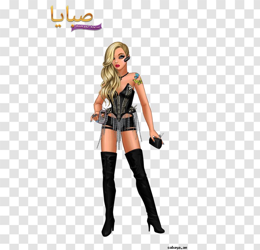 Lady Popular Fashion Game Dress-up - Cartoon - Nesma Transparent PNG