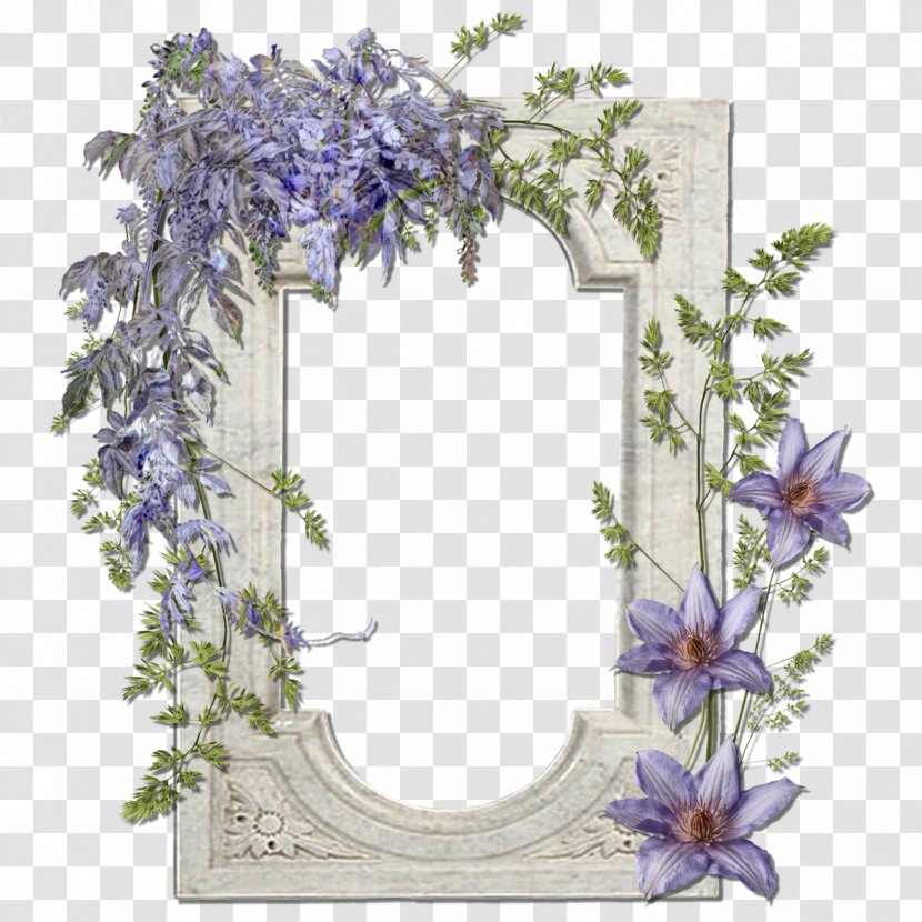 Picture Frames Floral Design Cut Flowers - Flower Transparent PNG