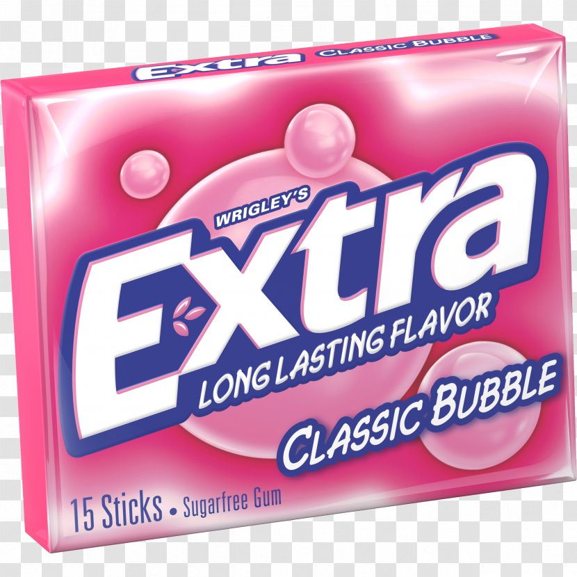 Chewing Gum Peppermint Extra Mentha Spicata Bubble - Mint Transparent PNG