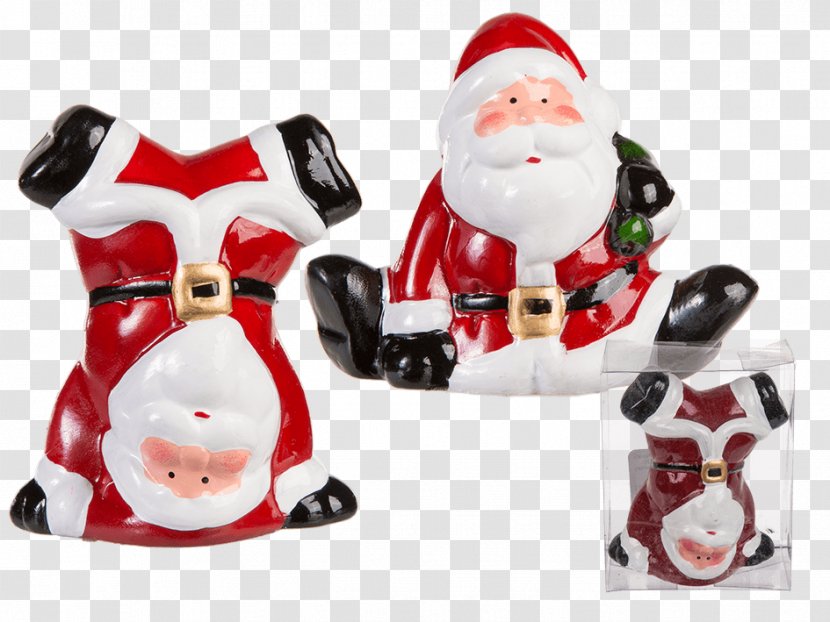 Santa Claus Christmas Ornament Figurine Transparent PNG