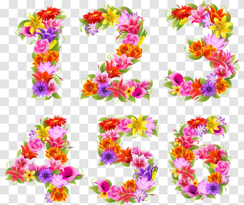 Flower Floral Design Number Stock Photography - Lei Transparent PNG