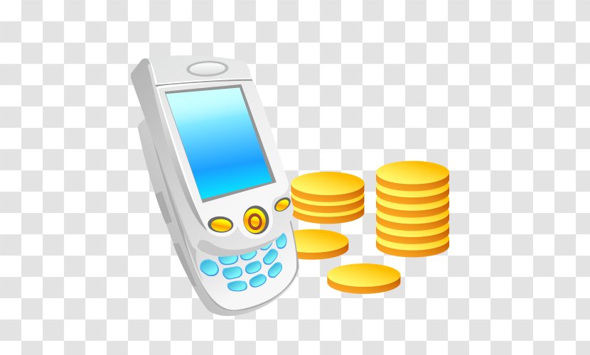 Feature Phone Mobile - Calls Vector Transparent PNG