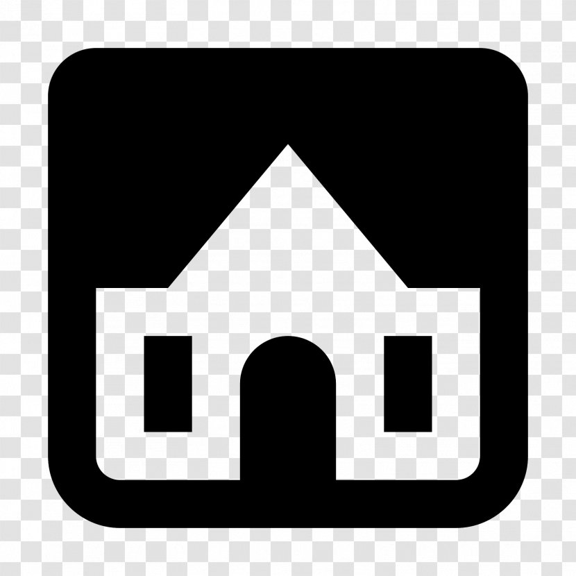 Window House Black & White Transparent PNG