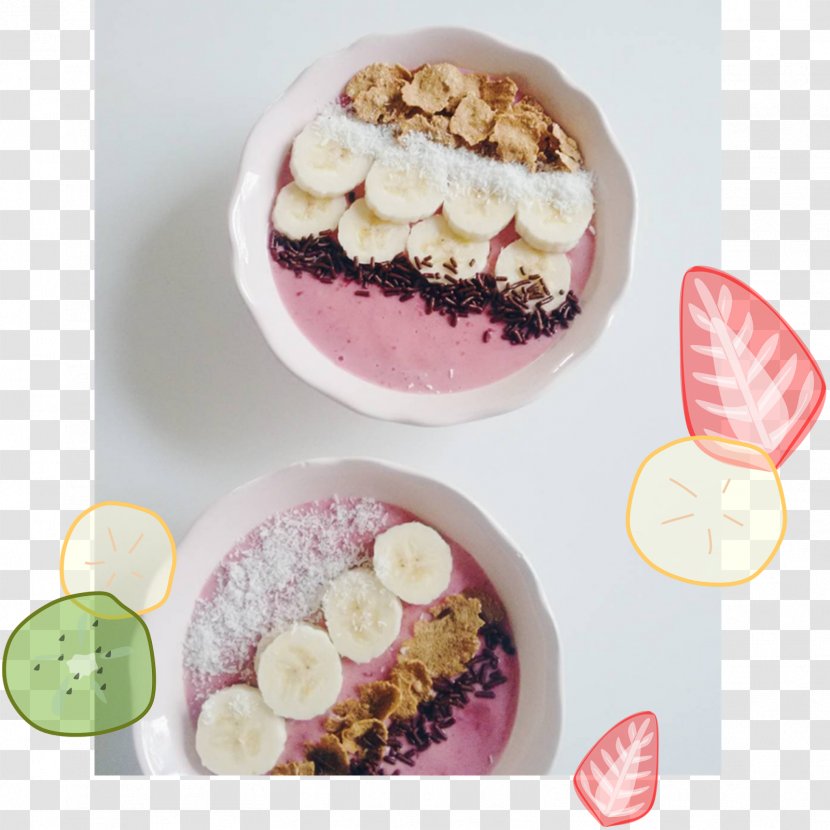 Ice Cream Frozen Dessert Food - Commodity - Smoothie Bowl Transparent PNG