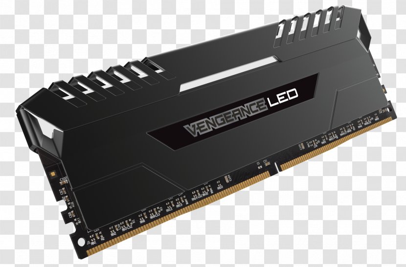 DDR4 SDRAM Computer Data Storage Corsair Components Overclocking - Electronic Device - Ram Transparent PNG