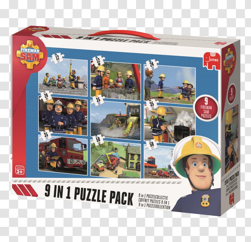 Jigsaw Puzzles Toy Game - Fireman Sam Transparent PNG