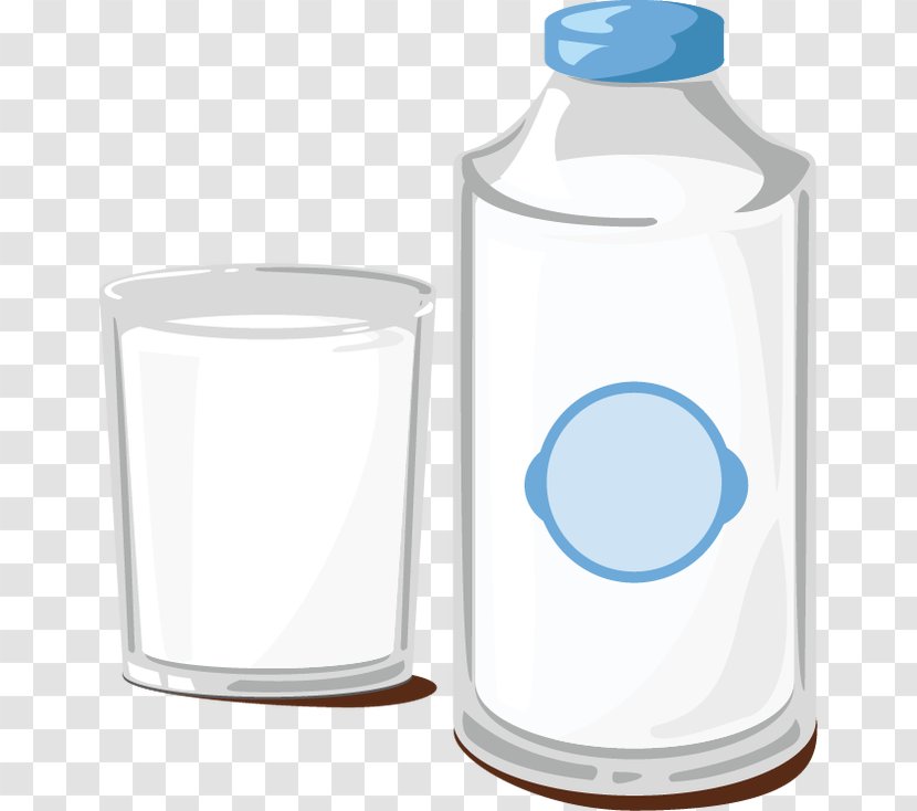 Milk Breakfast Dulce De Leche Bottle - Cup Packaging Transparent PNG