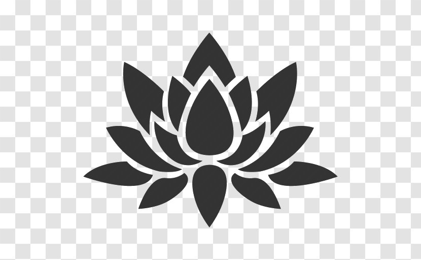 Sacred Lotus Stencil Drawing Flower Image - Plant Transparent PNG