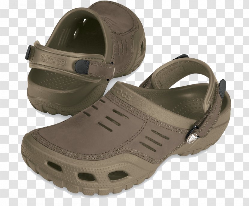 Slipper Crocs Shoe Clog Sandal - Leather Transparent PNG