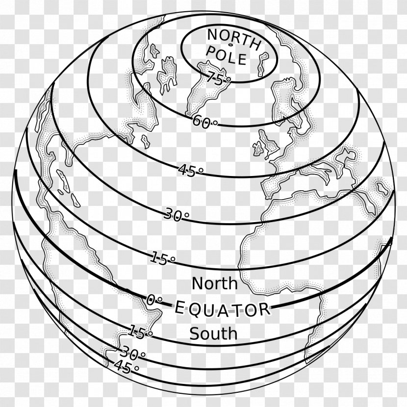 Globe Earth Latitude Longitude Geographic Coordinate System - Imaginary Line - Geography Transparent PNG