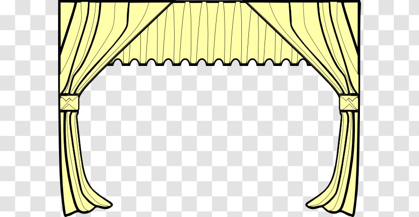 Theater Drapes And Stage Curtains Front Curtain Clip Art - Area - Cliparts Transparent PNG