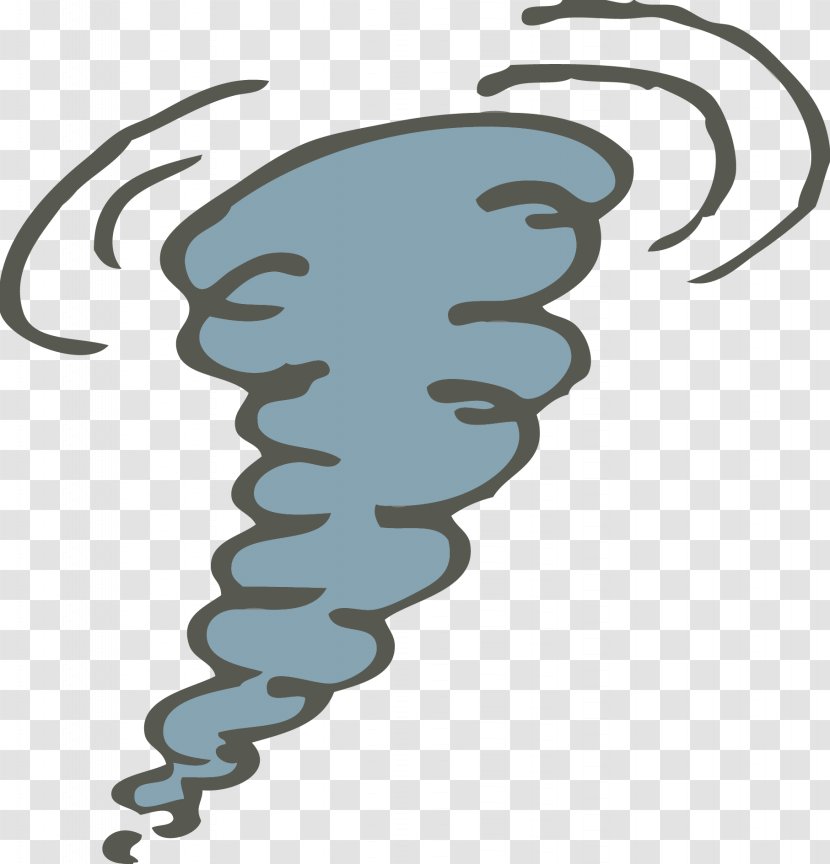 Clip Art - Infographic - Hand Painted Tornado Transparent PNG