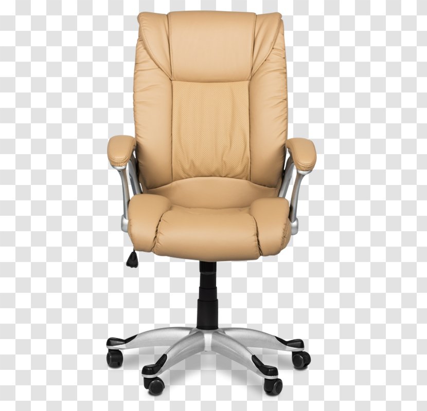 Office & Desk Chairs Armrest Color - Beige - Chair Transparent PNG