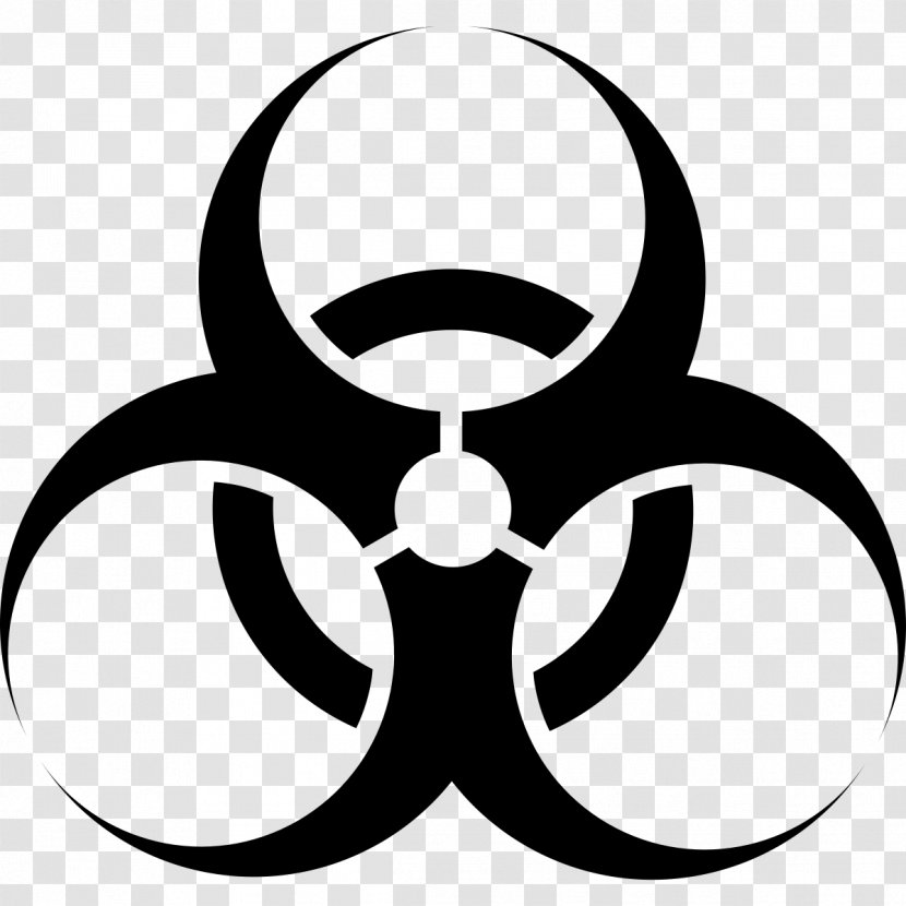 Biological Hazard Symbol Clip Art Transparent PNG